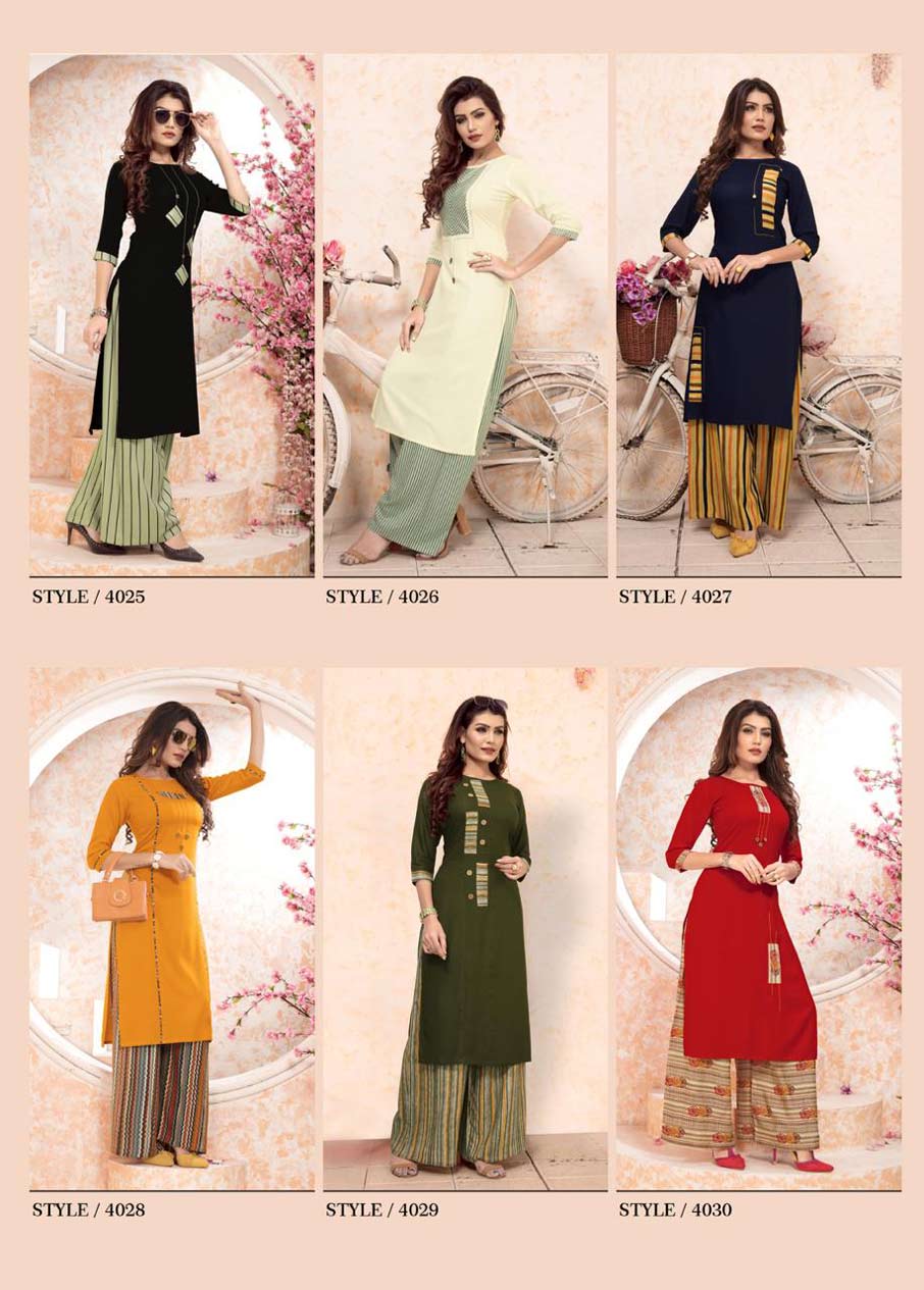 Plazzo Queen Vol-5 Rijiya Trends Rayon Kurti Catalog Plazzo Queen Vol-5 Rijiya Trends Rayon Kurti Catalog